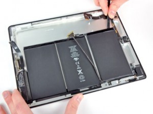 iPad 2 Akku entfernen